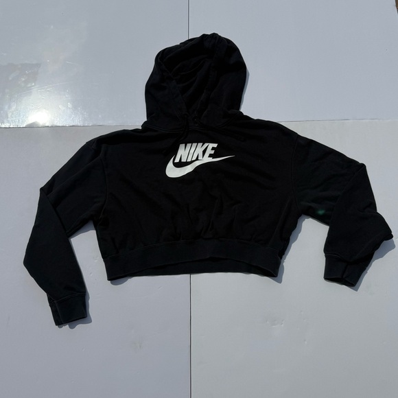 Nike Black Hoodie with Logo - Picture 1 of 7